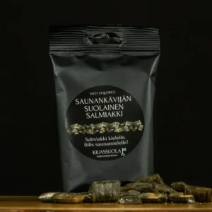 Kiuassuola™ Saunankävijän suolainen salmiakki 80g