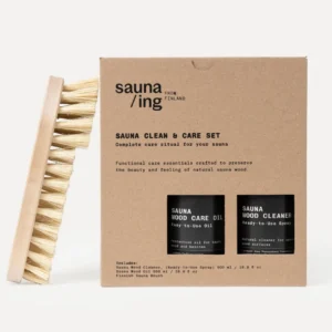 Sauna/ing Sauna Clean & Care Set