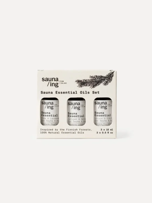 Sauna Essential Oil Gift Set
